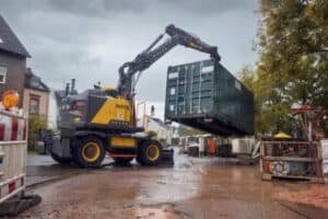 Read more about the article Volvo Construction Equipment unveils new generation short swing wheeled excavators