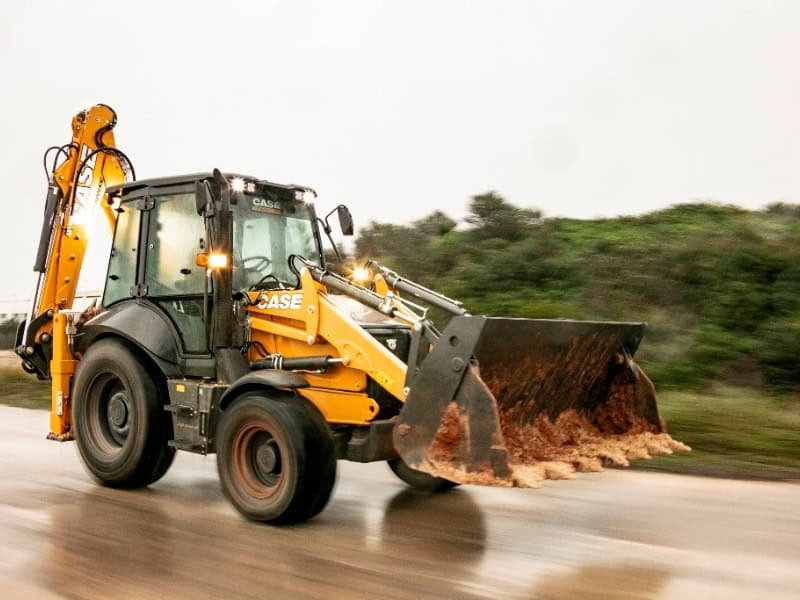 You are currently viewing Case Construction Equipment has updated its 580SV backhoe loader.