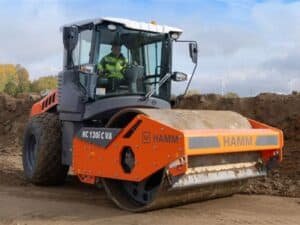 Hamm launches 13t compactor with automatic compaction control