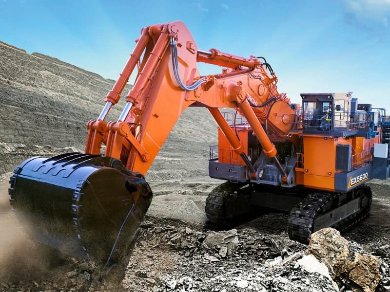 You are currently viewing Hitachi Construction Machinery Releases EX5600-7P Ultra-Large Hydraulic Excavator Backhoe