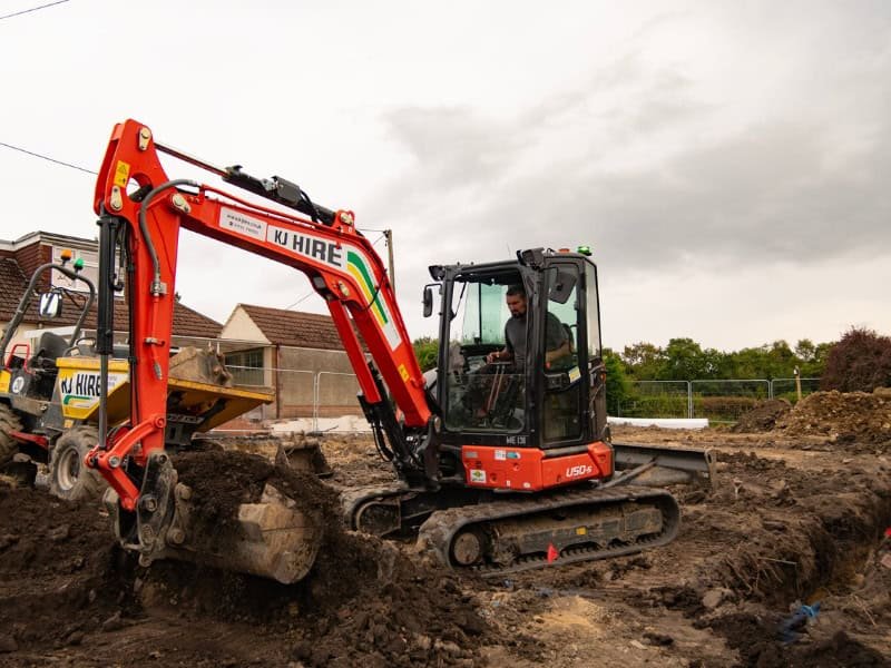 You are currently viewing KJ Hire in Swansea Invests in New Kubota Excavators