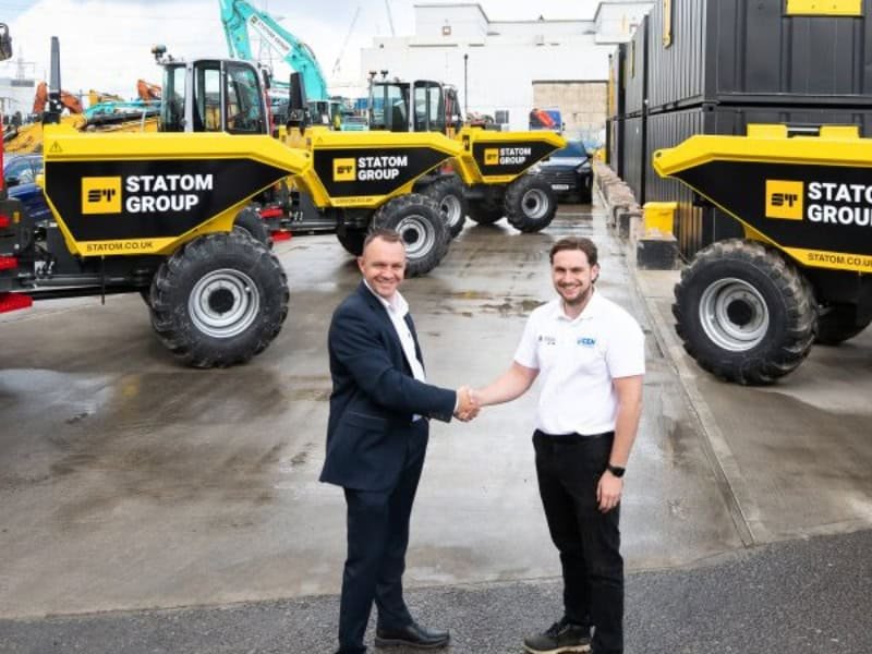 You are currently viewing STATOM Group invests over £1M in 35 new Wacker Neuson dumpers