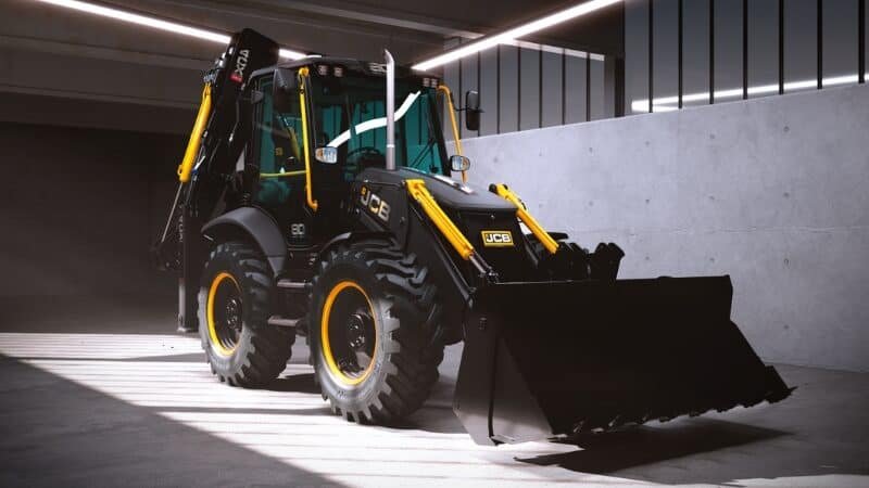The limited edition 4CX PRO Backhoe Loader